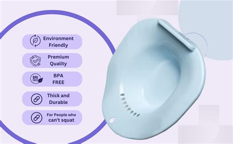 Zabb sitz bath for toilet seat- Wide Seat-Suitable for Pregnant Women ...
