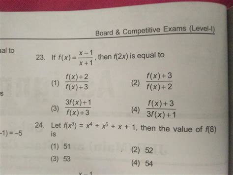Question 23 quickly please - Brainly.in