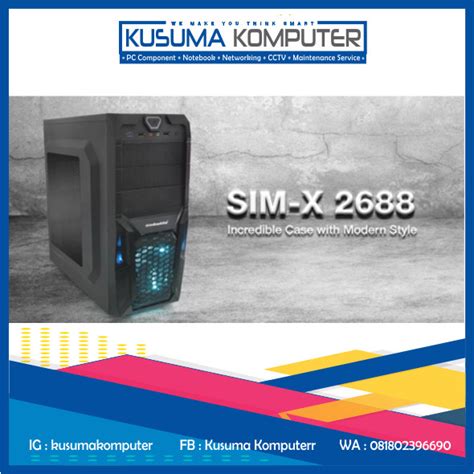 Jual Casing pc simbadda X 2688 - Kab. Sleman - kusumakomputer | Tokopedia