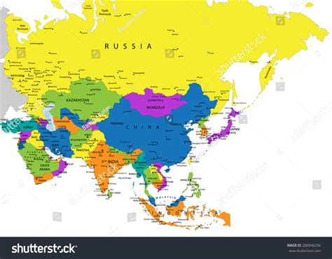 Clear Map Of Asia Download Asia Blank Map Map Of Asia For Mappers
