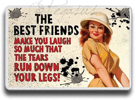 Buy Funny Novelty Fridge Magnets Best Friend Novelty Fridge Online in ...