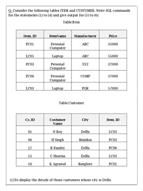 Class 12 CS SQL 的图像结果