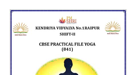 YOGA Parctical FILE Format 2023.24 XI Final 18.12.2023 - KENDRIYA ...