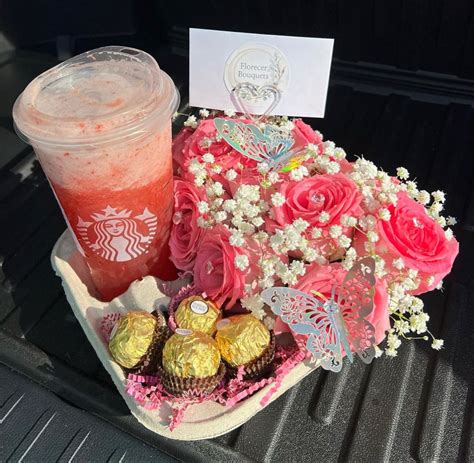 Florecer Bouquets on Instagram: "Starbucks floral cup holder🌸 DM to ...