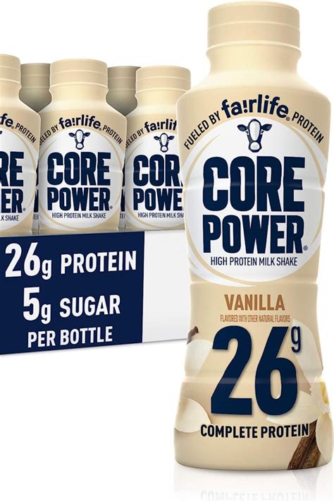Fairlife core power 26g protein milk shakes – Artofit