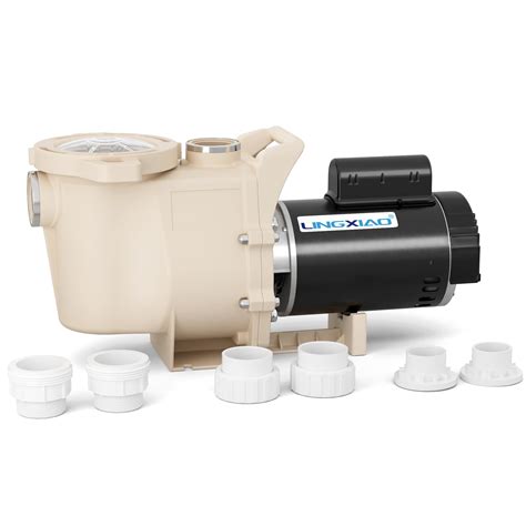 Buy 1.5 HP Pool Pump, 7600 GPH Powerful Self Primming Inground Pool ...