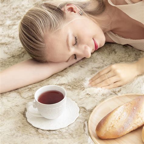 Buy Ashler HOME DECO Ultra Soft Faux Fox Fur Rug White Brown Fluffy ...