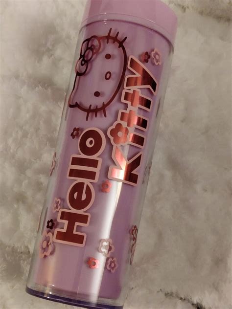 Hello Kitty Tumbler, Drinkware, 20oz Skinny Double-wall Acrylic Tumbler ...