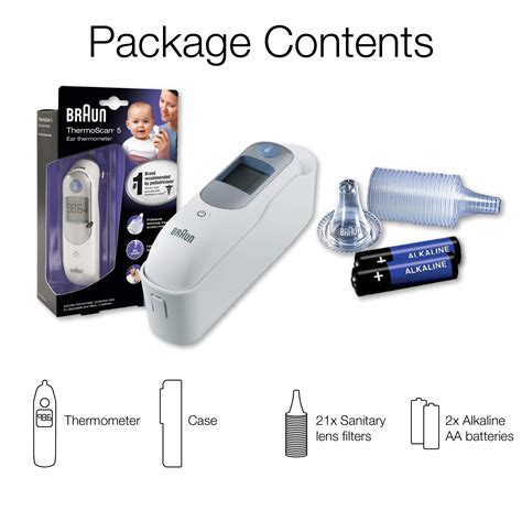 Braun Thermoscan Ear Thermometer Batteries