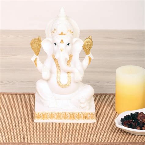 Buy Alpana Trigya Ganesha Figurine from Home Centre at just INR 1295.0