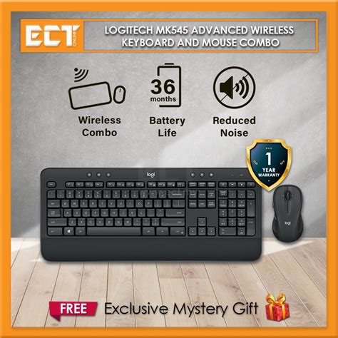 Image result for Logitech Mk545 Advanced Wireless Keyboard and Mouse Combo