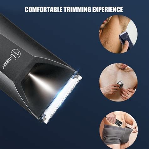 Buy Manscaping Balls Pubic Hair Trimmer-Cordless Waterproof Shaver ...