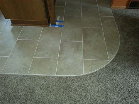 Transition From Carpet to Tile | Tile | Pinterest | Basements, Family ...