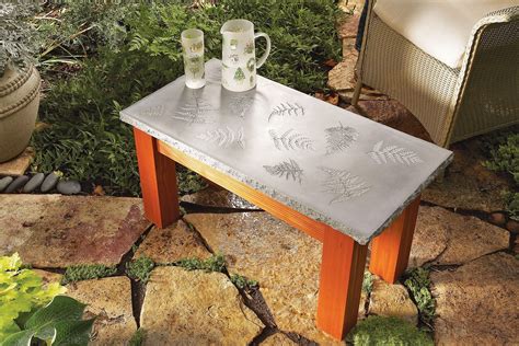 Hardening Concrete Table