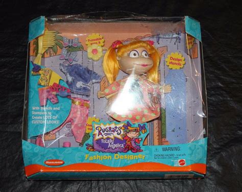 Rugrats Totally Angelica Fashion Designer Nickelodeon Mattel Doll 1999 ...