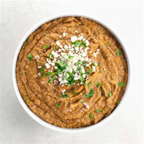Vegan Refried Beans - Umami Girl