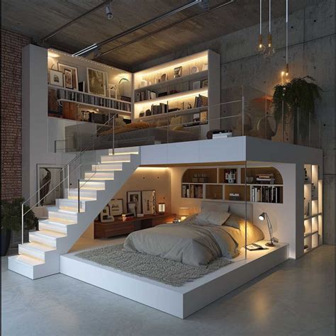 Trending Now Loft Type Bedroom Styles for Modern Homes • 333k ...