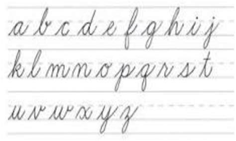 Image result for En Cursive