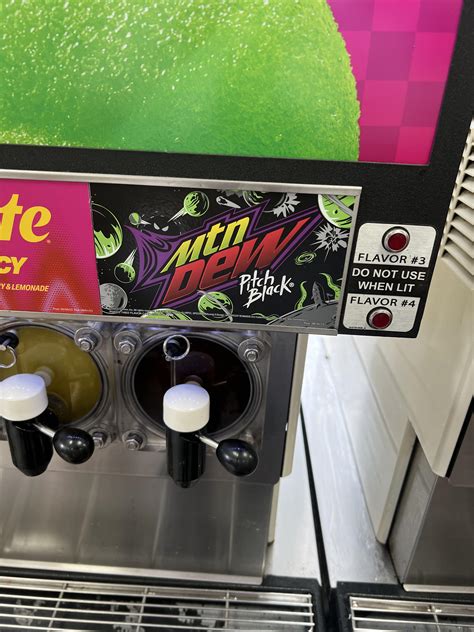 MTN Dew pitch black Slurpee : r/mountaindew