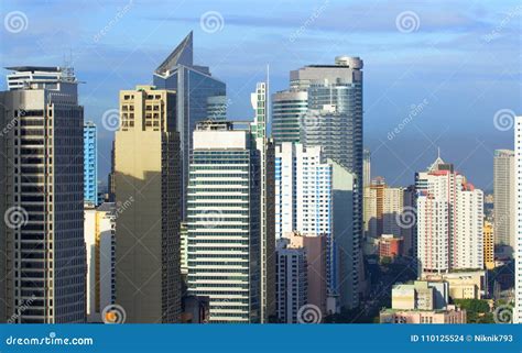 Manila is the Capital of Philippines City Center Stock Photo - Image of philippines ...