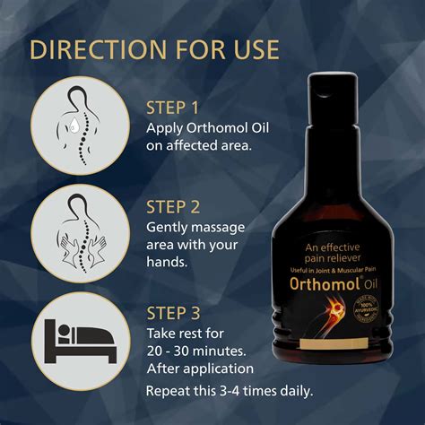 Buy ORTHOMOL AYURVEDIC PAIN RELIEF OIL FOR JOINT PAIN MUSCULAR PAIN ...