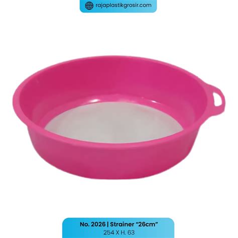 Saringan “26cm” No. 2026 - TOKO GROSIR PERABOTAN PLASTIK RUMAH TANGGA ...