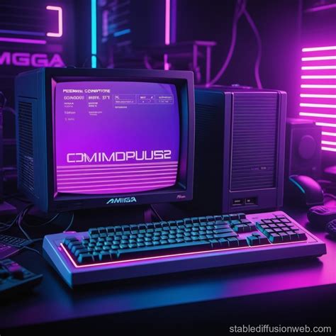 Commodore Amiga 1200: A Personal Computer | Stable Diffusion Online