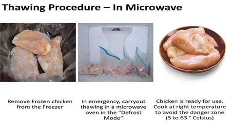 Food Safety Practices - Thawing | PPTX
