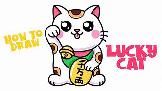 Image result for How to Draw Kawaii Lucky Cat