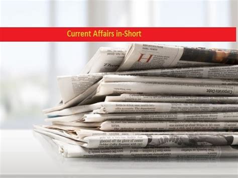 Current Affairs in Short: 1 April 2021