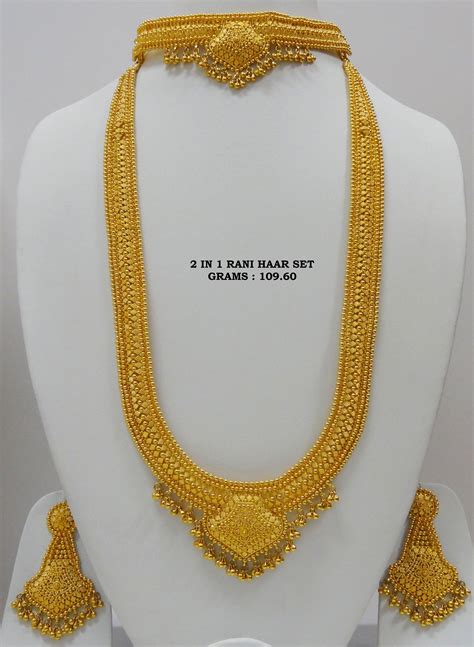 Gold Necklace Designs In 60 Grams