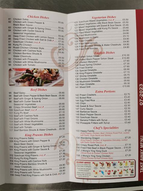 J Wong Restaurant Owner