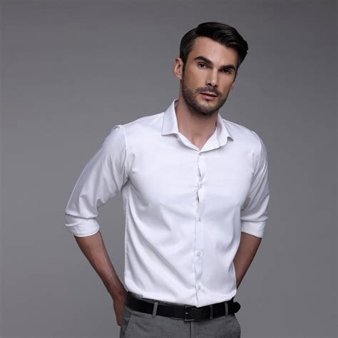 Buy White Satin Shirts for Men | Premium Formal & Party Wear