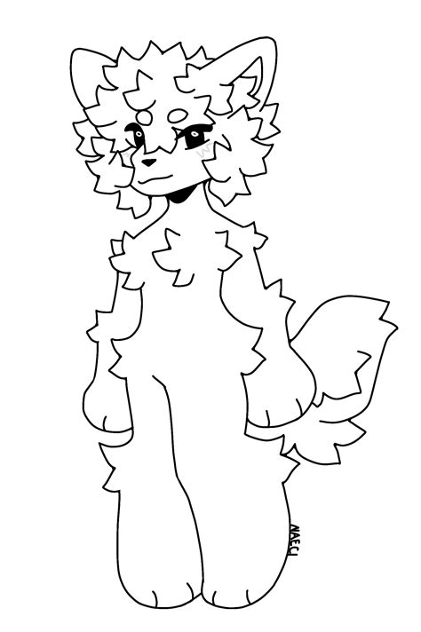 f2u anthro base!! on Toyhouse