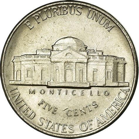 Five Cents 1997 Jefferson Nickel, Coin from United States - Online Coin ...