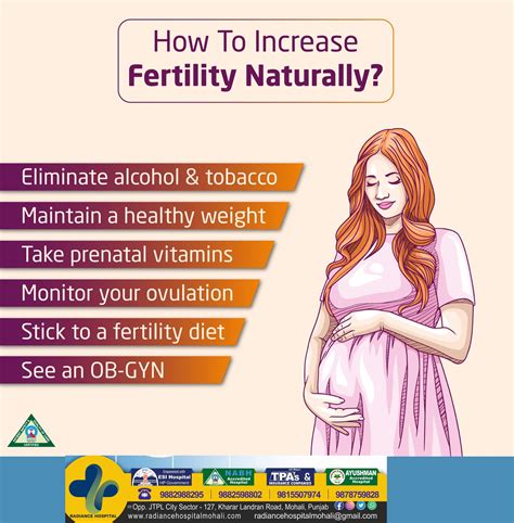 What can I do to improve female fertility?