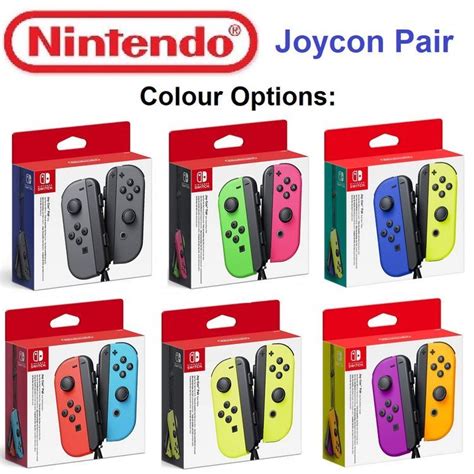 Control Nintendo Switch en varios colores