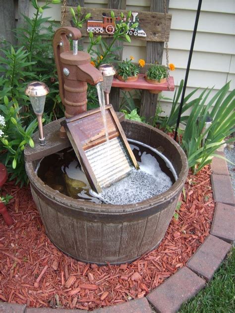 Diy waterfall fountain outdoor - stuffseka