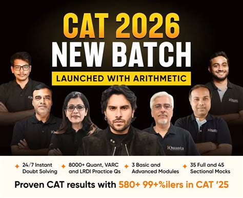 iQuanta CAT Scholarship Test 2026