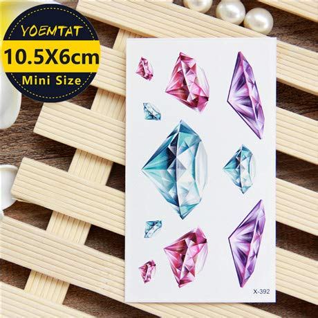 ZZEBRA 19: 10.5 * 6cm Waterproof Temporary Tattoos stickers totem ...