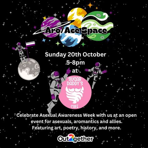 Aro/Ace Space - Asexual Awareness week, Sugar Daddy's Café , Worcester ...