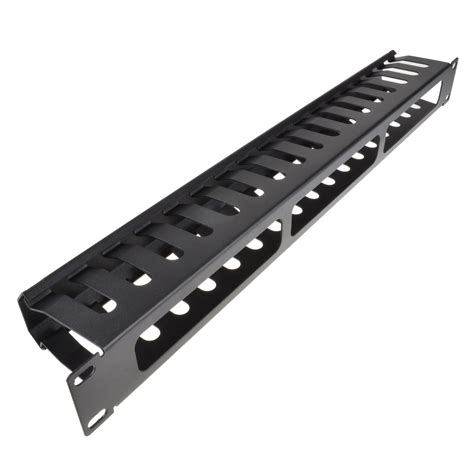 Buy kenable Cable Management Bar Metal Dump Panel 1U for Data Cabinet ...