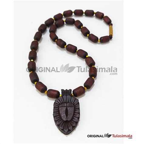 Shri Radha Charan Designer 1 Round Original Tulsi Kanthi Mala 7mm Beads ...