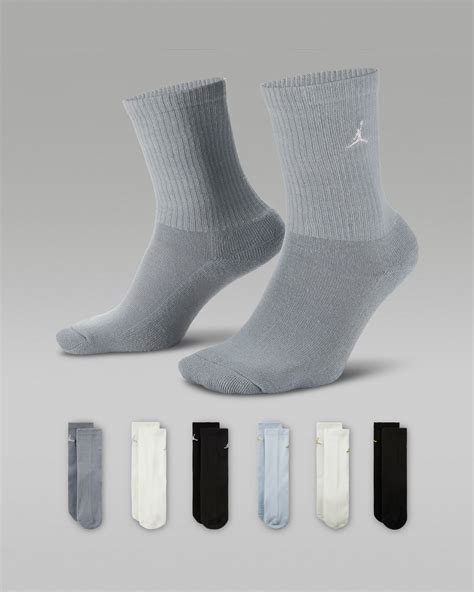 Jordan Everyday Essentials Older Kids' Crew Socks (6 Pairs). Nike UK