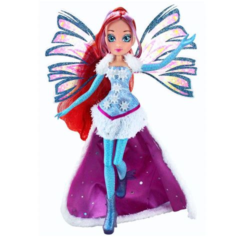 Buy Winx Club Bloom | Crystal Sirenix Doll with Movable Wings | Season ...