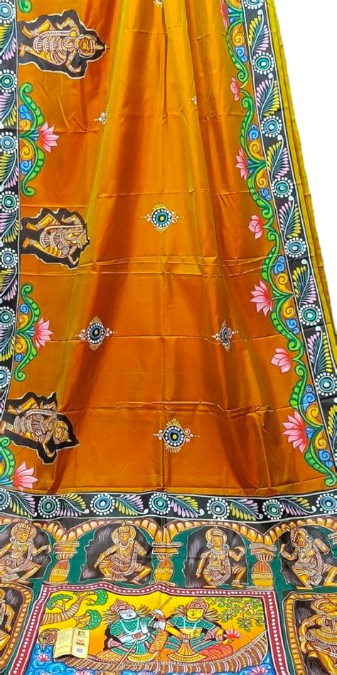 Premium Handpainted Silk Sarees in Hyderabad | By Rangachakra – tagged ...