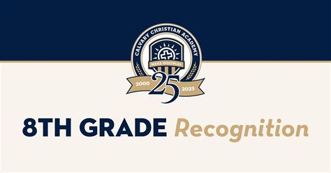 CCA Hollywood 8th Grade Recognition, Calvary Christian Academy ...