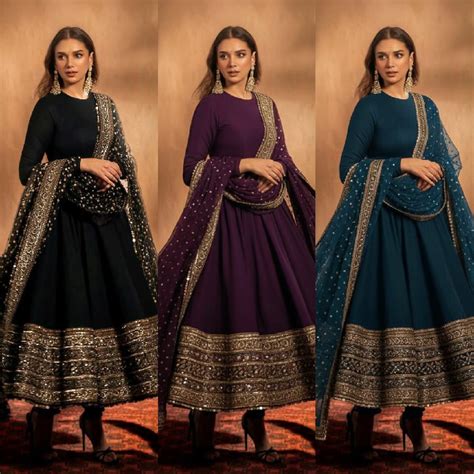 TAPI CREATION D.NO 233 WHOLESALE READYMADE FOX GEORGETTE PARTY WEAR ...
