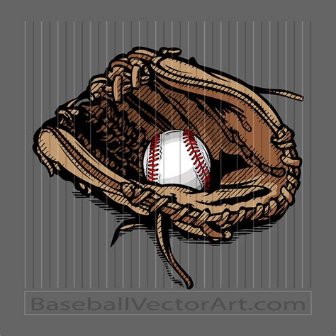 Baseball Mitt Clipart | player clipart image | Vector Format