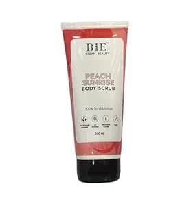 Buy BiE Peach Sunrise Body Scrub | Gentle Exfoliator | Infused with ...